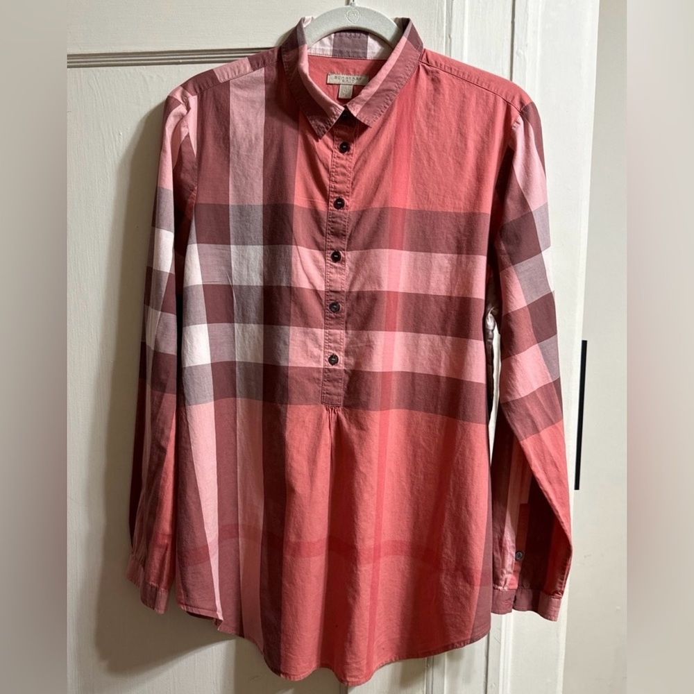 Burberry Brit Multi Plaid Women Blouse